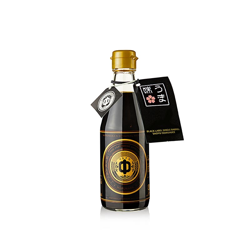 Sojasauce – Shoyu, Black Label Single Barrel, Marunaka, Japan, 300 ml