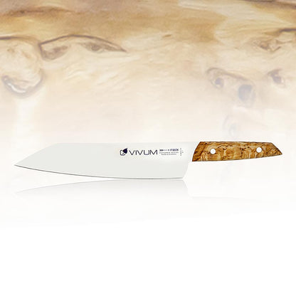 VIVUM kokkekniv, 21 cm, med træskæfte, 26 cm, DICK, 1 stk