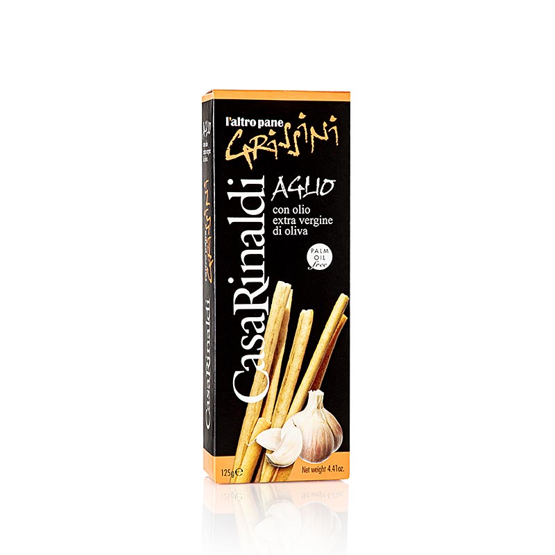Grissini-snacks med hvidløg, 125 g, Casa Rinaldi, 125 g
