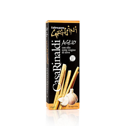 Grissini-snacks med hvidløg, 125 g, Casa Rinaldi, 125 g