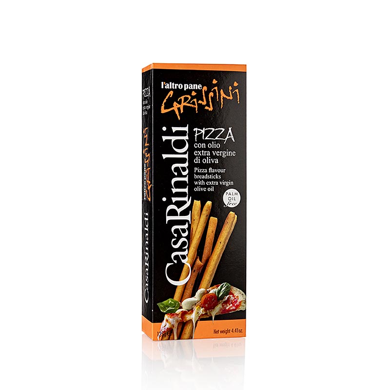 Grissini-snacks med pizzasmag, 125 g, Casa Rinaldi, 125 g