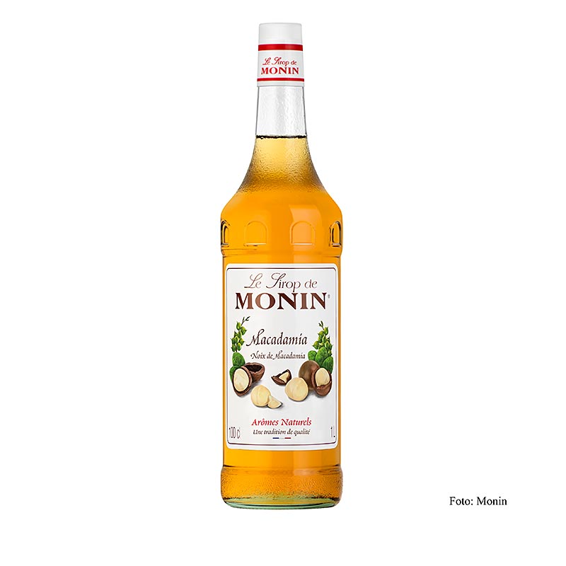 Monin Macadamia-nøddesirup, 1 l