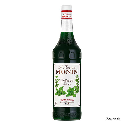 Monin pebermynte sirup, grøn, 1 l