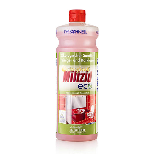 Dr. Schnell Sanitetsrenser & Kalkfjerner Milizid Citrofresh Eco, økologisk, konc