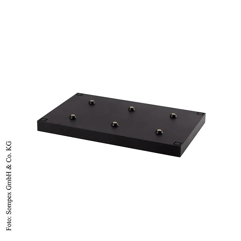 Opladestation til bordlampe "TROLL", til 6 lamper, udvidelig (78179), 1 stk.