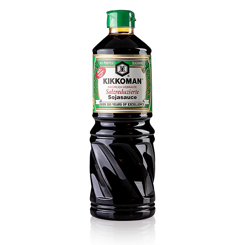 Sojasovs – Genen Shoyu, saltreduceret, Kikkoman, Japan, 975 ml