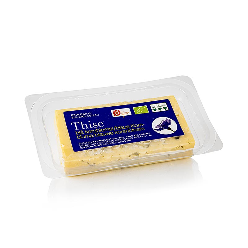 Blå kornblomst, blåskimmelost, økologisk, 150 g