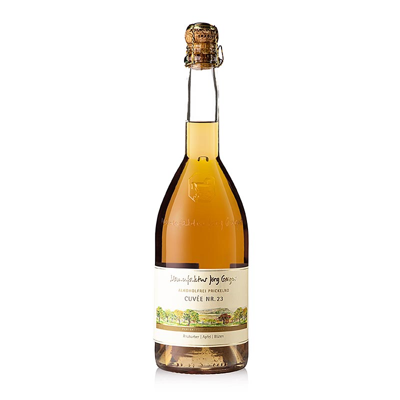 Jörg Geiger Alkoholfri mousserende "Cuvée 23", 750 ml