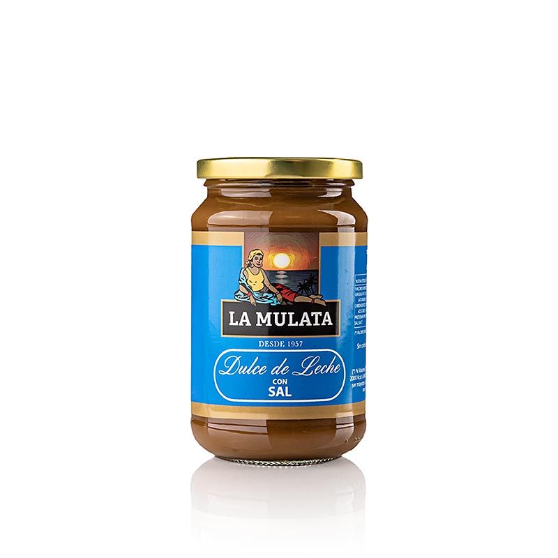 Dulce de Leche con sal, mælkekaramelsauce med salt, La Mulata, 420 g