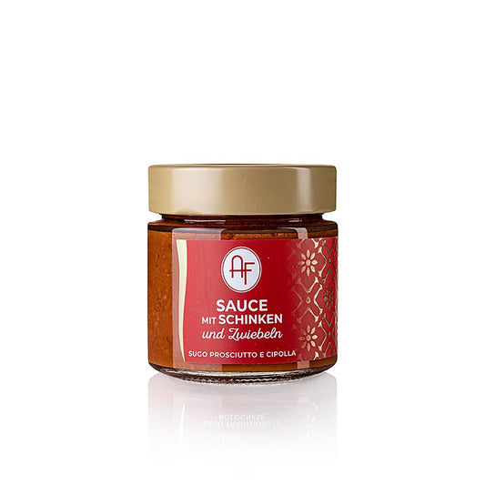Sugo alla prosciutto e cipolla, skinke- og løgsauce, 200 g