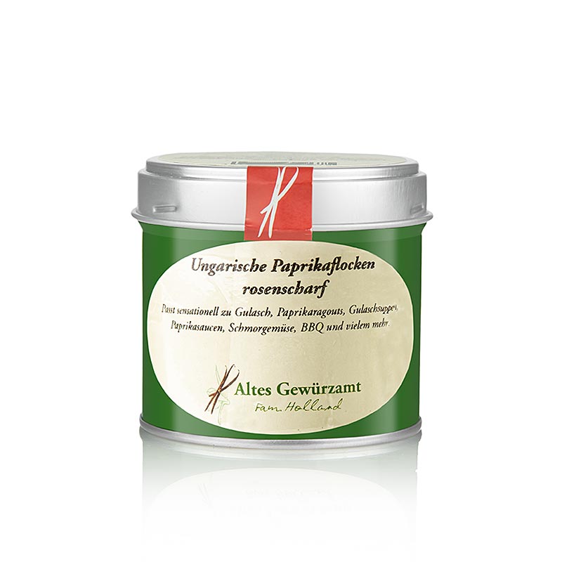 Paprikaflager, stærk, Ungarn, Altes Gewürzamt, 70 g