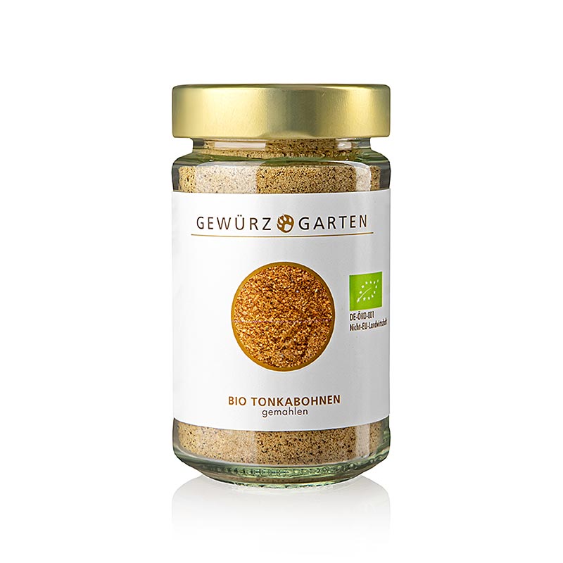 Gewürzgarten tonkabønner, malet, økologisk, 120 g