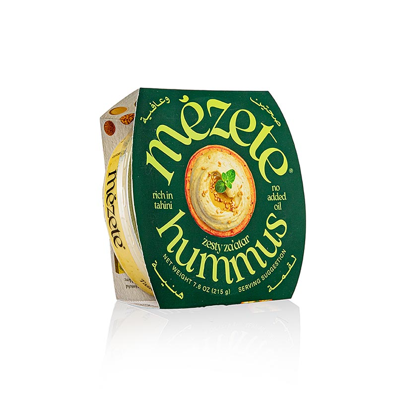 Gourmet-hummus med urter, kikærtepuré, mézete, 215 g