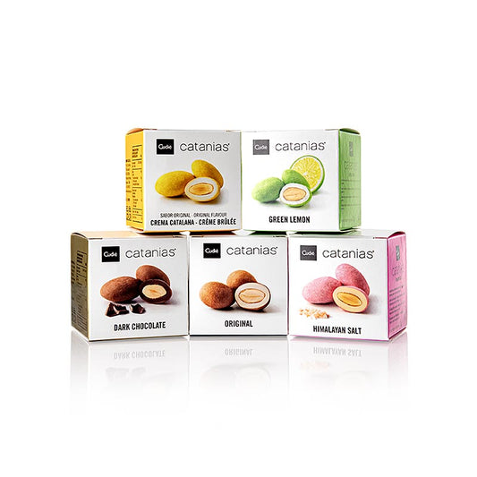 Catanies Collection Box, spanske mandler i 5 varianter, Cudie, 175 g, 5 x 35 g