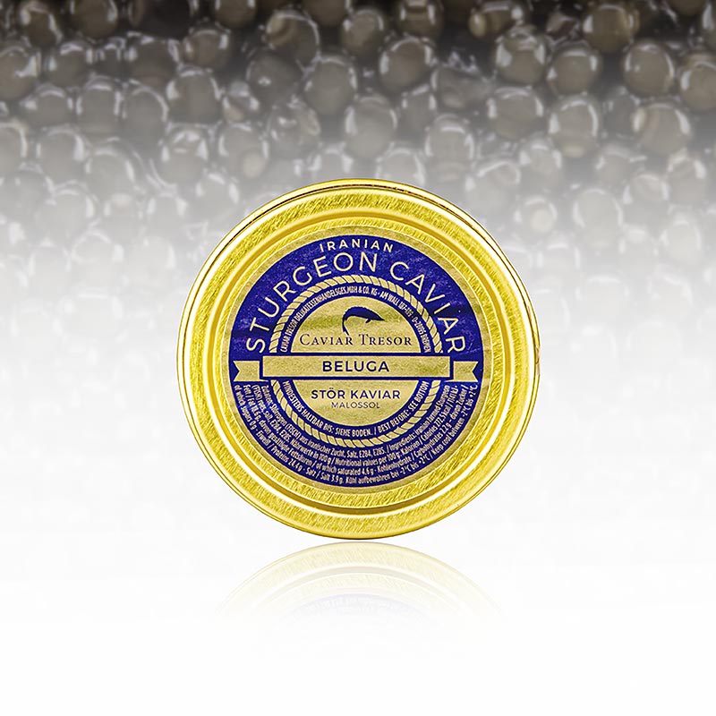 Imperial Beluga kaviar (huso huso), Iran, 30 g