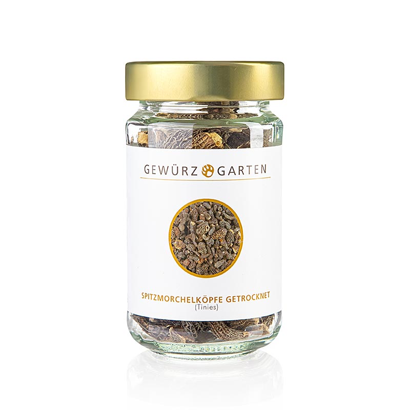 Gewürzgarten spids morchel-hoveder, Tinies, tørret, 30 g