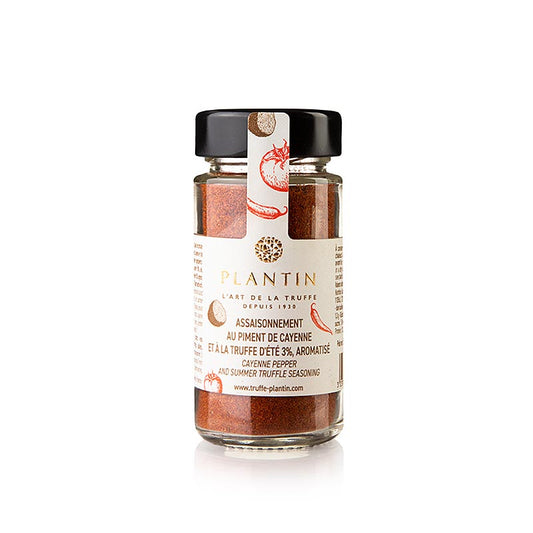 Trøffelkrydderi med cayennepeber, paprika og 3 % sommertrøffel, Plantin, 50 g