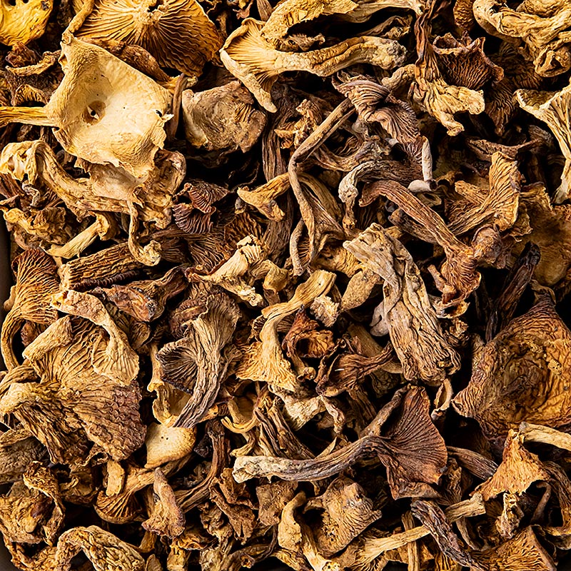 Kantareller, tørrede, 500 g