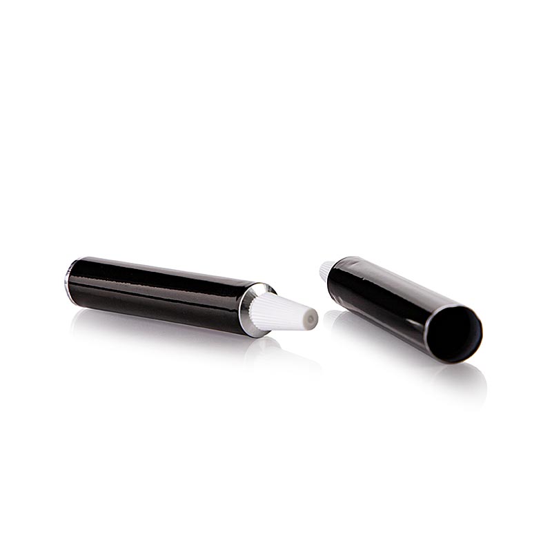 Tube til påfyldning, sort, 7 ml, uden indhold, 100 % Chef, 10 stk
