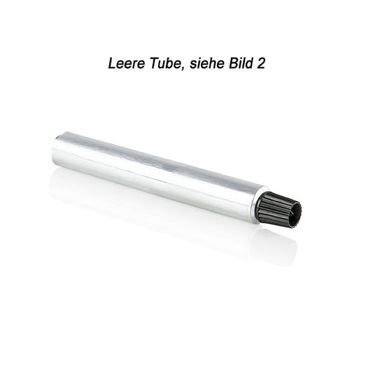 Tube til påfyldning, sølv, 15 ml, uden indhold, 100 % Chef, 10 stk