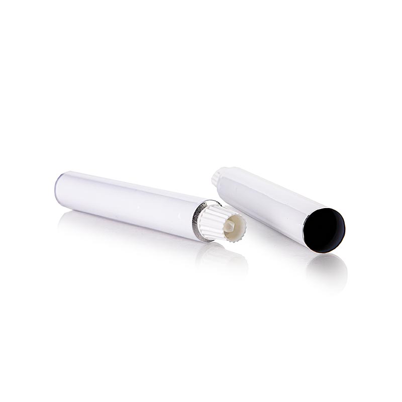 Tube til påfyldning, hvid, 15 ml, uden indhold, 100 % Chef, 10 stk