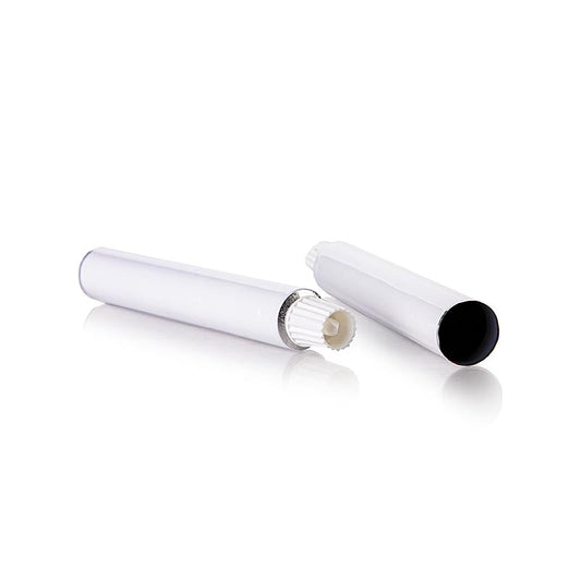 Tube til påfyldning, hvid, 15 ml, uden indhold, 100 % Chef, 10 stk