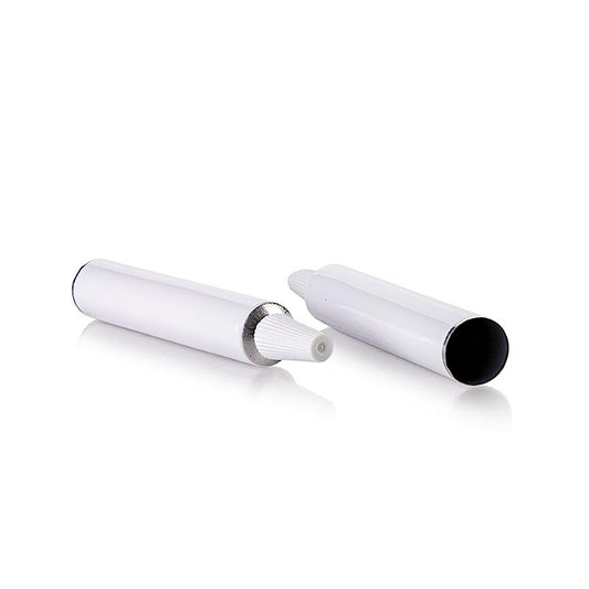 Tube til påfyldning, hvid, 7 ml, uden indhold, 100 % Chef, 10 stk