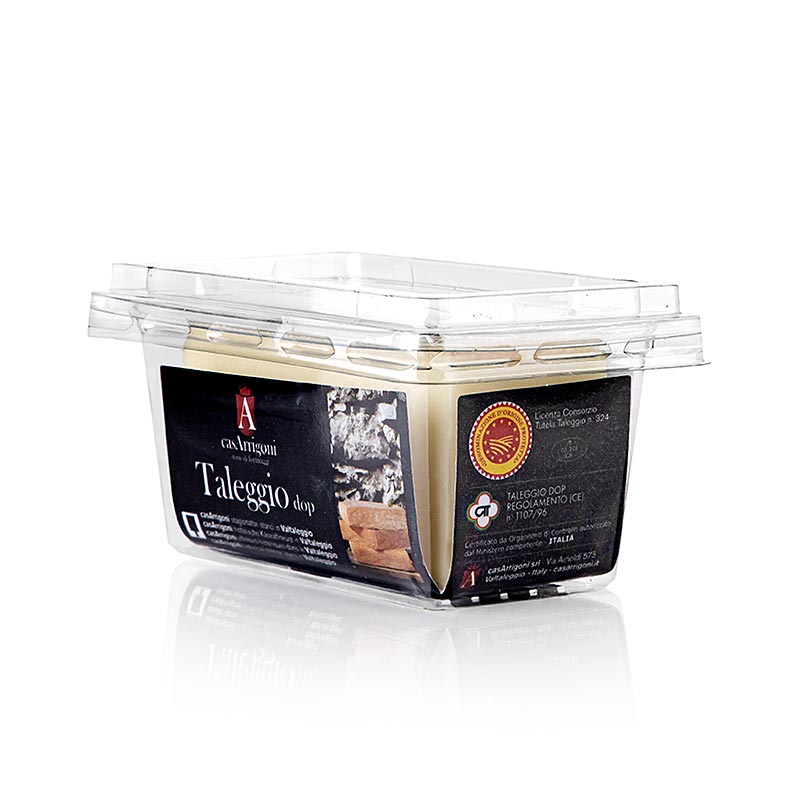 Taleggio DOP/g.U, halvfast skiveost, 180 g