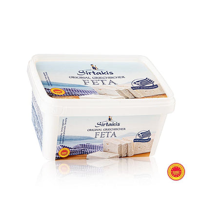 Græsk fetaost g.U., fåreost, Sirtakis, 550 g