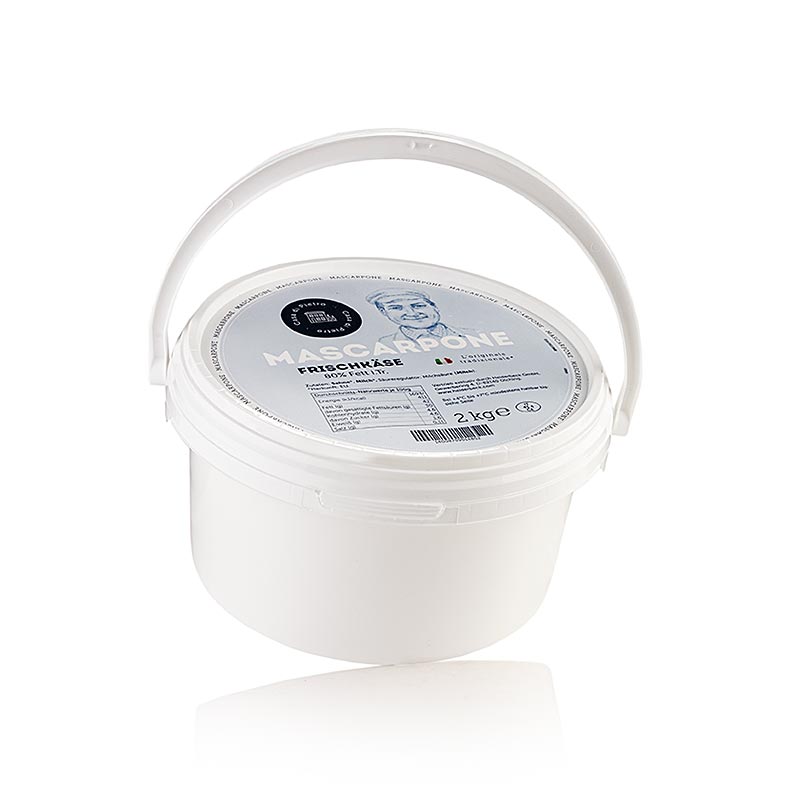 Mascarpone-flødeost, 80 % fedt i tørstof, Casa di Pietro, 2 kg