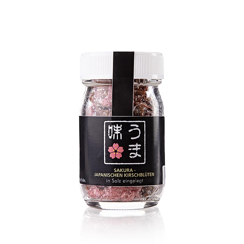 Sakura – japanske kirsebærblomster, syltet i salt, Shinshu Shizen Okoku, 60 g
