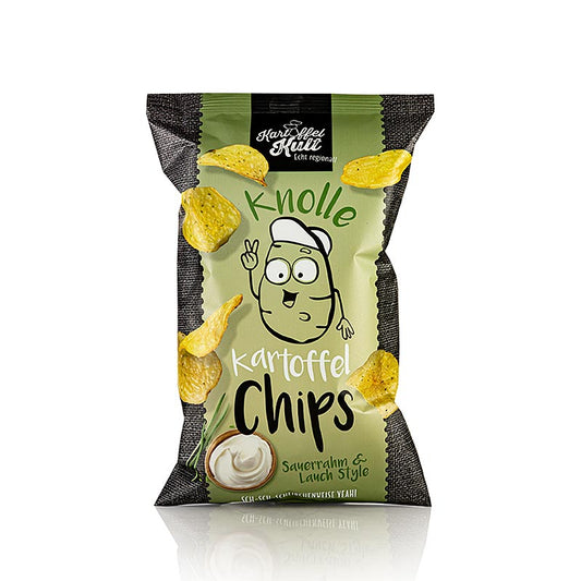 Kartoffelkult - Kartoffelchips med creme fraiche, 100 g