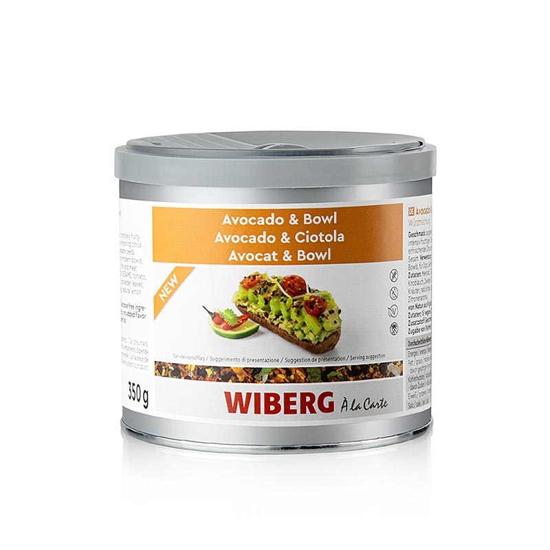Wiberg Avocado & Bowl, krydderiblanding, 350 g