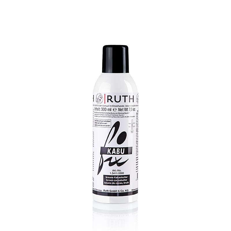 Kabufix Spray – mørk kakaosmør, flydende, 300 ml