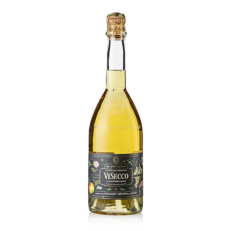 Jörg Geiger Visecco Sauvignon Blanc (frugt, urter, blomster) alkoholfri 0,75 L, 750 ml