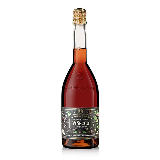 Jörg Geiger Visecco Pinot Meunier (frugt, urter, blomster) alkoholfri 0,75 L, 750 ml