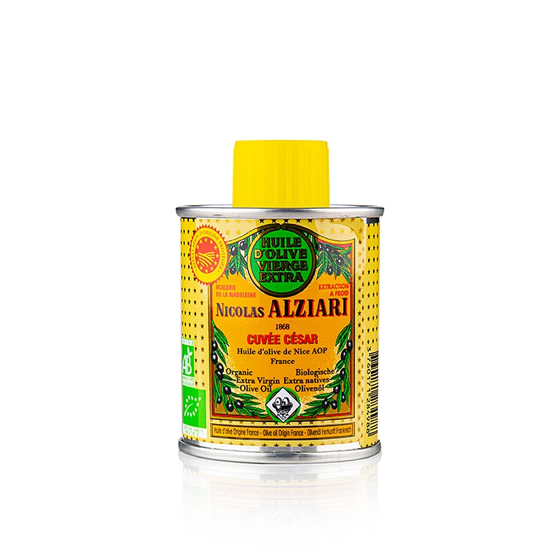 Ekstra jomfruolivenolie Alziari "Cuvee Cesar", Cailletier, Grand Cru, økologisk, 100 ml