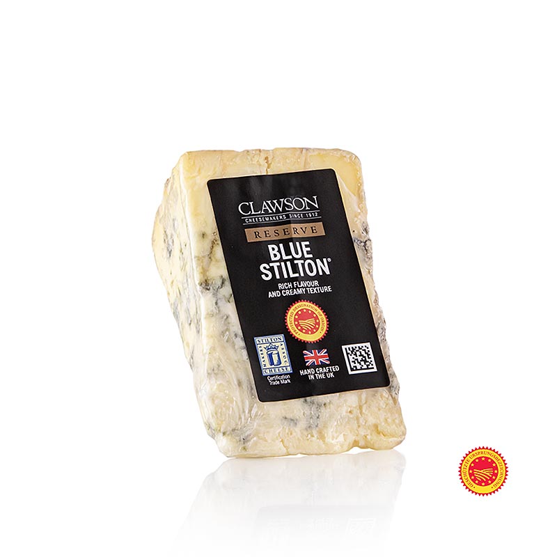 Blue Stilton, engelsk skiveost med blåskimmel, P.D.O./g.U., 150 g