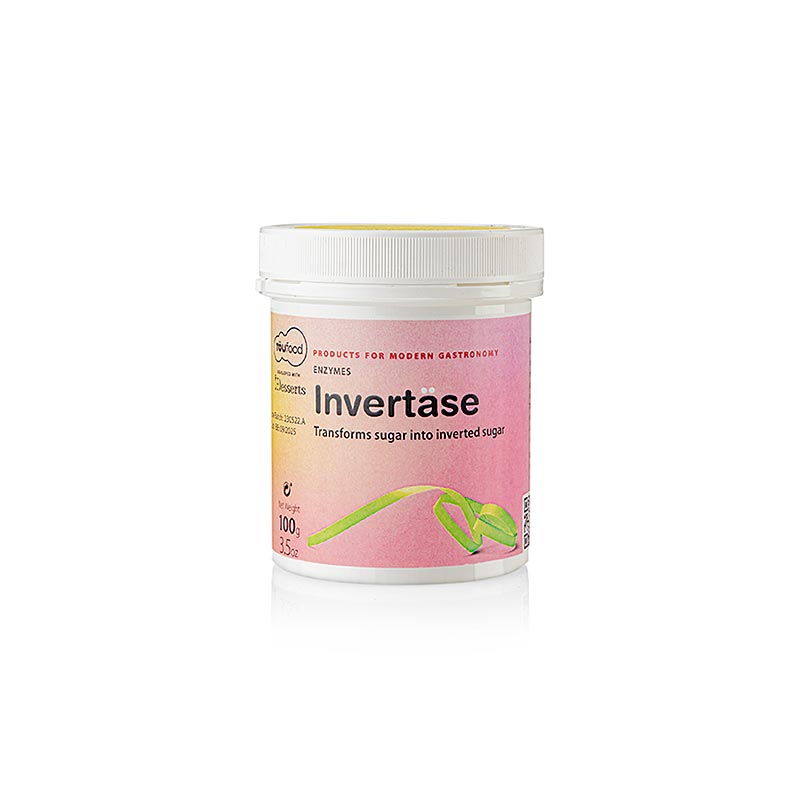 INVERTASE-pulver, invertsukker-enzym, TÖUFOOD, 100 g