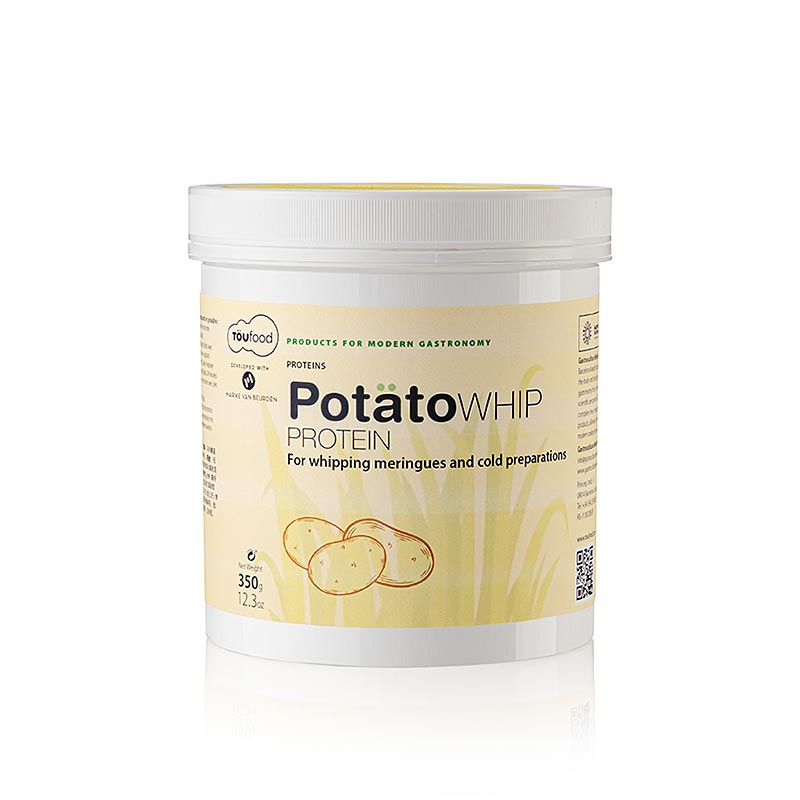 POTATO WHIP PROTEIN, kartoffelprotein til volumen, 350 g, TÖUFOOD, 350 g