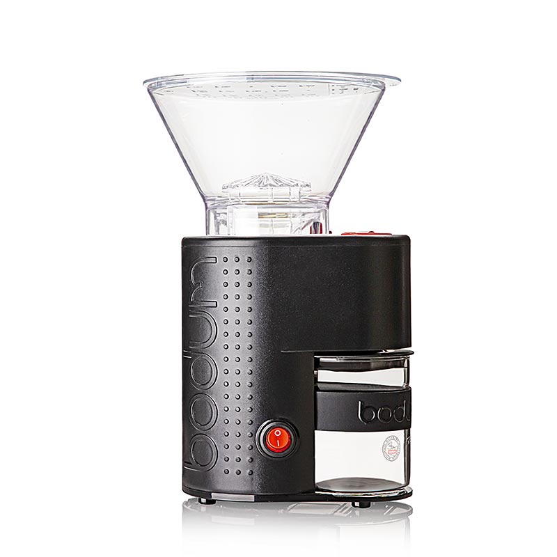 Bodum kaffekværn "Bistro", med kegleformet kværn, elektrisk, sort, 160 W, 1 stk.