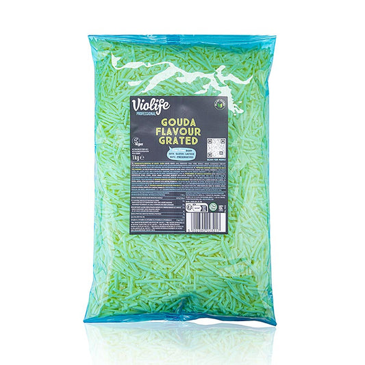 Violife – Gouda-smag, revet, vegansk ostealternativ, 1 kg
