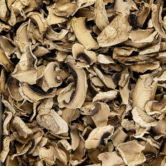 Champignon, skiver, tørret, 1 kg