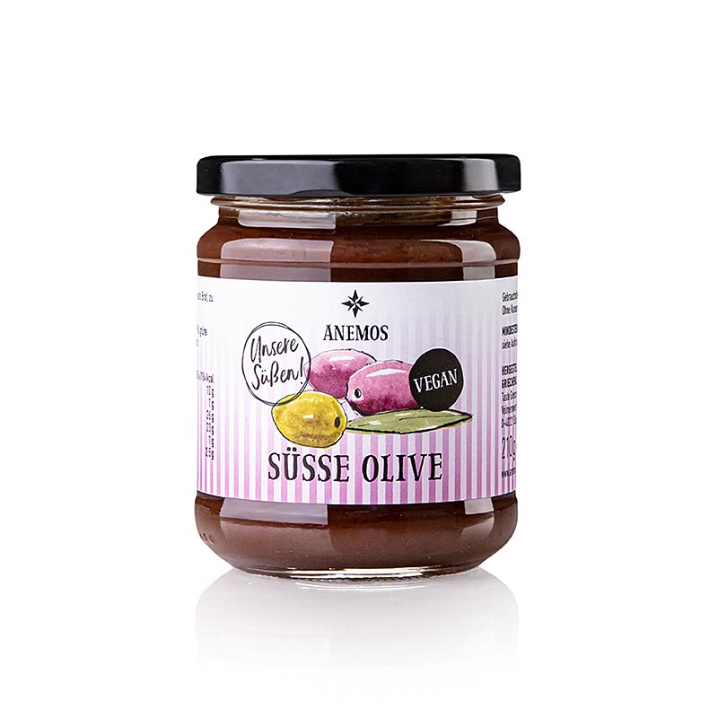 Søde oliven, smørbar, Anemos, 210 g