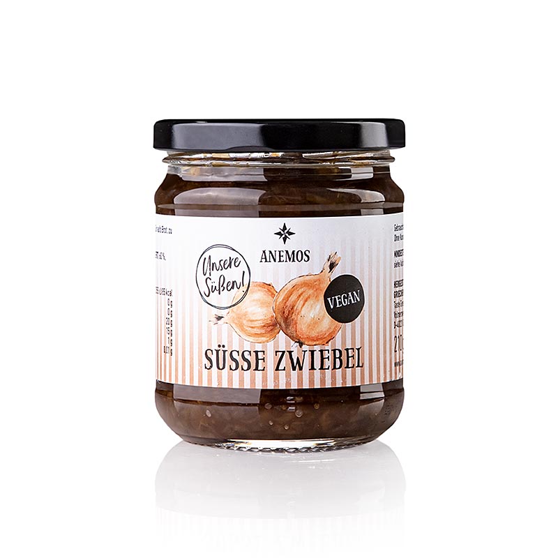 Sød løg, smørbar, Anemos, 210 g
