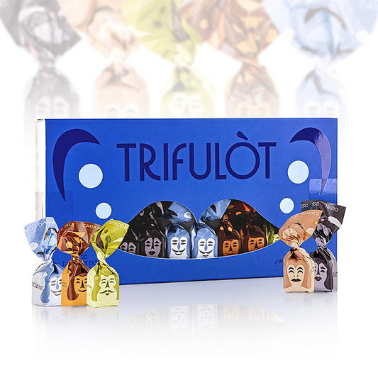 Tartuflanghe Mini-trøffelpraliner "trifulòt", 5 sorter 145 g, 20 stk