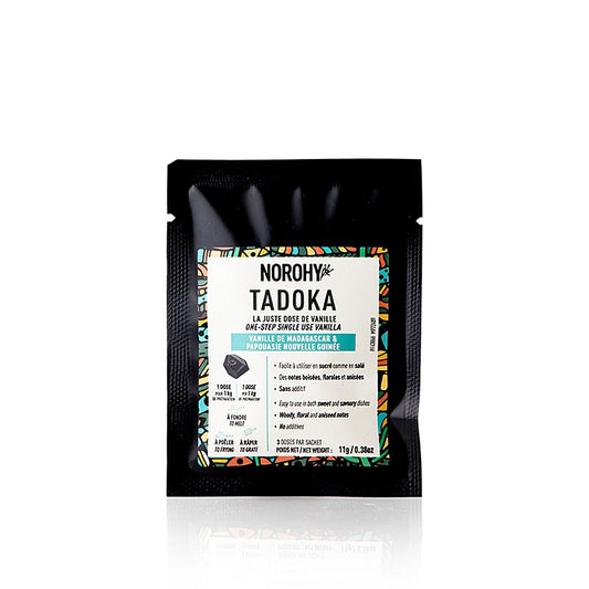 Norohy Tadoka, vanilje i kakaosmør (Madagaskar & Papua Ny Guinea), 11 g