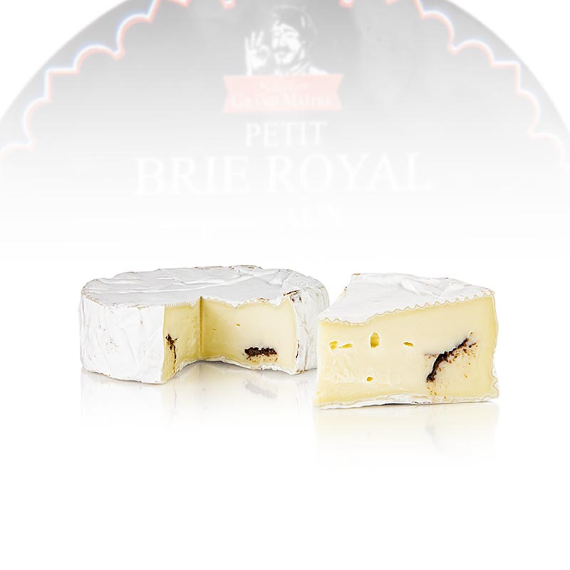 Brie Royal Trøffel, blød ost med sommertrøffel, 210 g