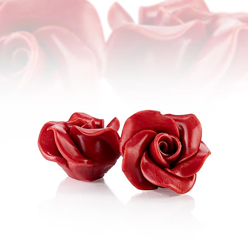 Rose, rød, af chokolade, Dobla (77561), 300 g, 15 stk