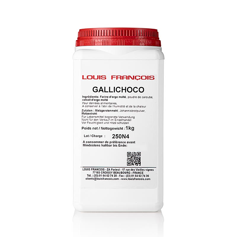 Gallichoco, kakaoerstatning af bygmalt og johannesbrød, Louis Francois (10317), 1 kg
